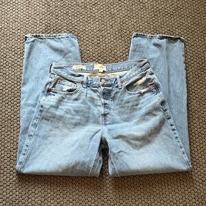 Universal Thread Light Blue Mid Rise 90s Baggy Style Straight Leg Jeans